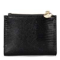 Riona Hamilton RFID Small Flap Wallet, Black