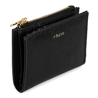 Riona Hamilton RFID Small Flap Wallet, Black