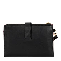 Riona Avery Smooth RFID Two-Toned Wristlet