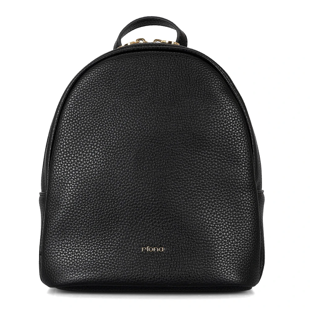 Riona Mia RFID Mini Backpack, Black