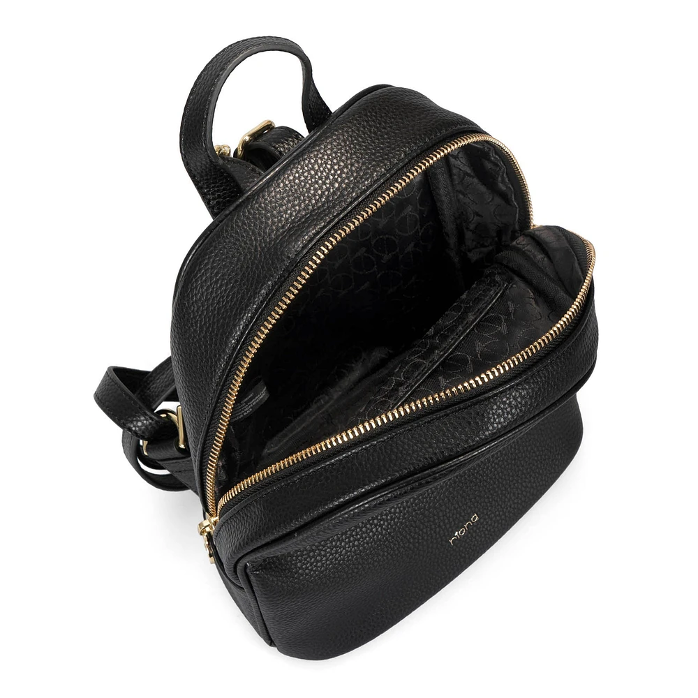 Riona Mia RFID Mini Backpack, Black