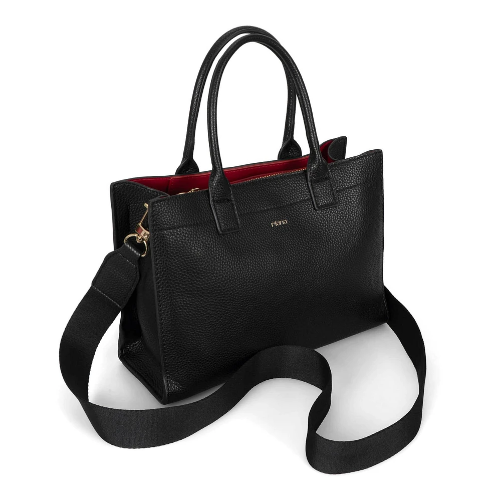 Riona Cady RFID Mini Tote pebbled