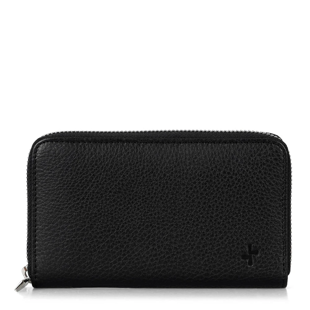 Premium Medium Zip-Around Wallet | Leather