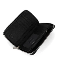 Premium Medium Zip-Around Wallet | Leather