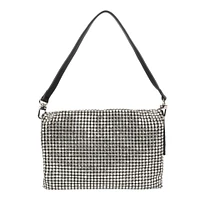 Riona Josie RFID Crystal Flap Silver