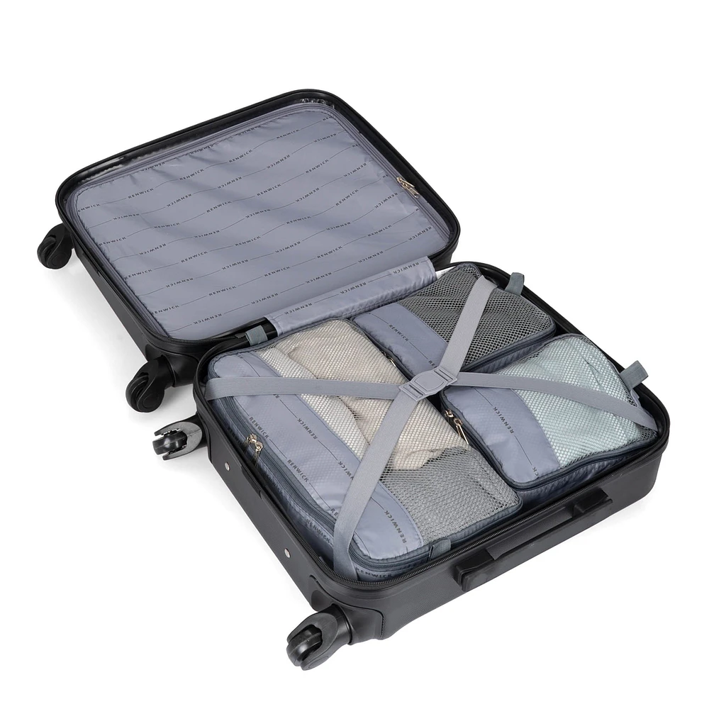 Renwick HS Carry-on with 3pcs Packing Cubes