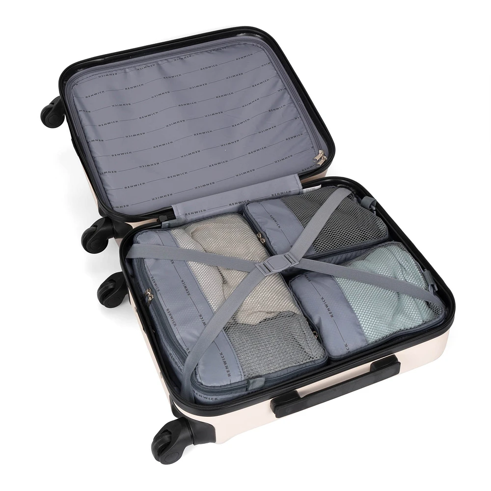 Renwick HS Carry-on with 3pcs Packing Cubes