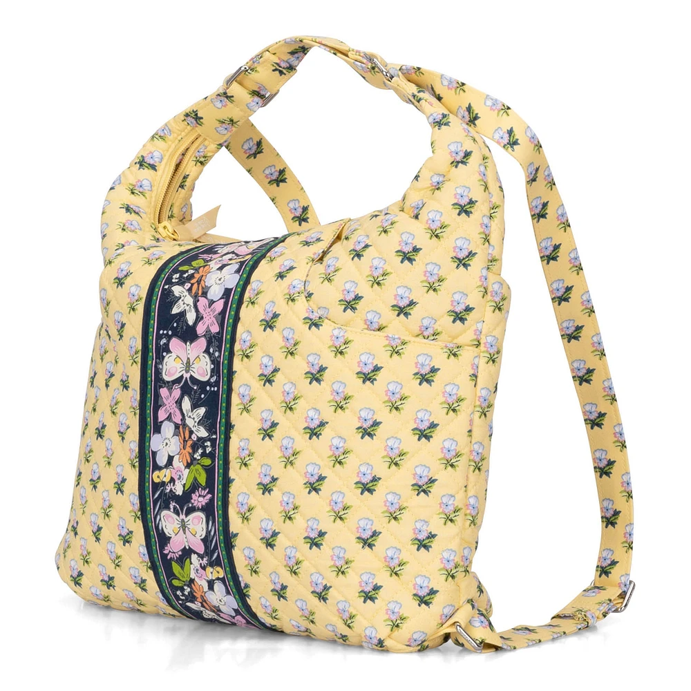 Sac bandoulière convertible Vera Bradley Jaune Multi