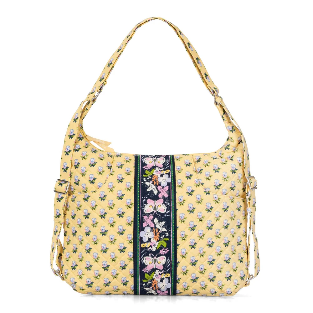 Sac bandoulière convertible Vera Bradley Jaune Multi