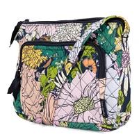 Vera Bradley RFID Little Hipster Crossbody Bag Bloom Floral