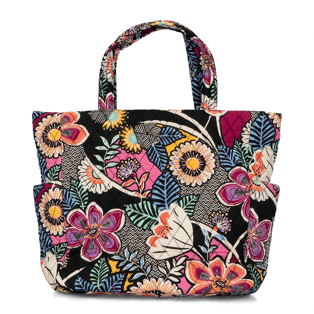 FINAL SALE Vera Bradley Medium Zip Top Tote Kauai Floral