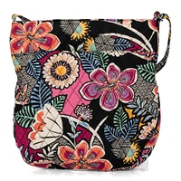 Vera Bradley Trio Zip Hipster Crossbody Bag Kauai Floral