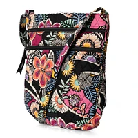 Vera Bradley Trio Zip Hipster Crossbody Bag Kauai Floral