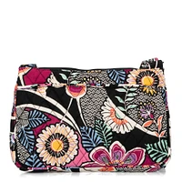 Petit sac à bandoulière hipster RFID Vera Bradley à motif floral Kauai