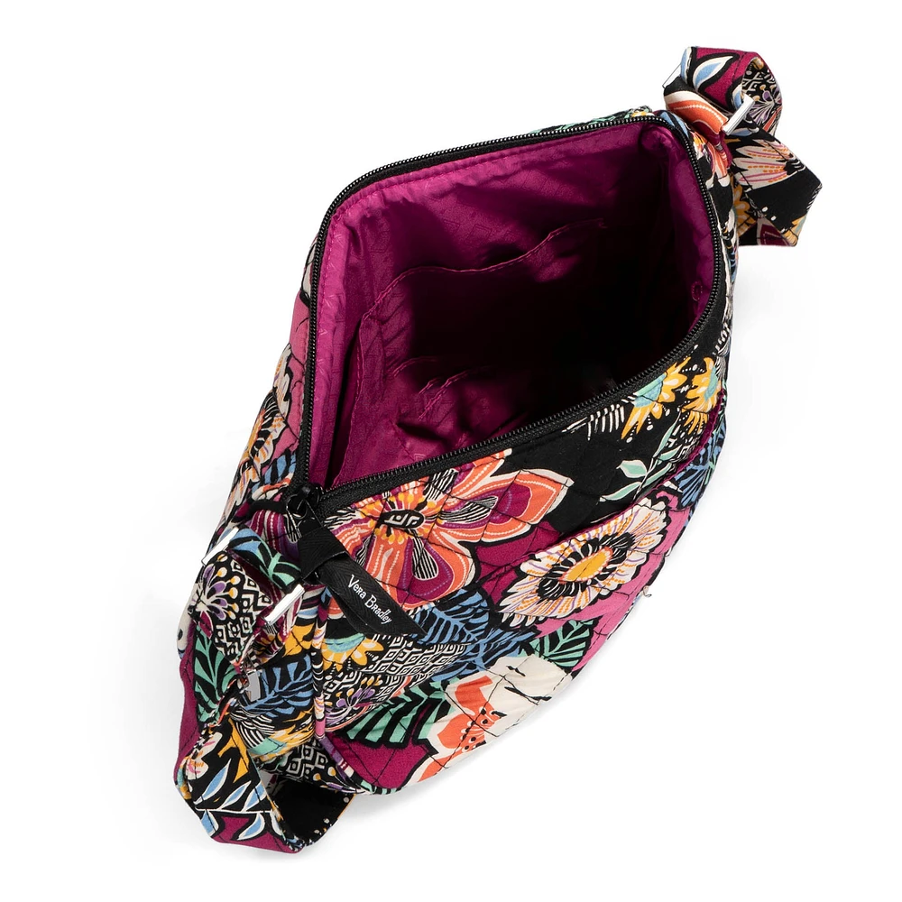 Sac bandoulière Vera Bradley Saddle à motif floral Kauai