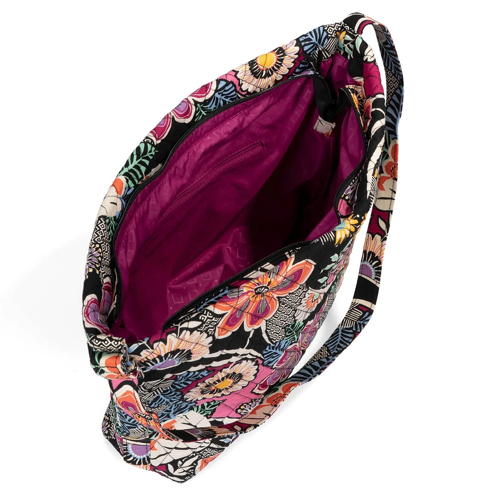 Vera Bradley Hobo Shoulder Bag Kauai Floral