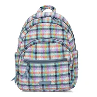 Vera Bradley Essential Compact Backpack Gingham Plaid