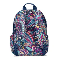 Sac à dos Campus Vera Bradley à motif cachemire