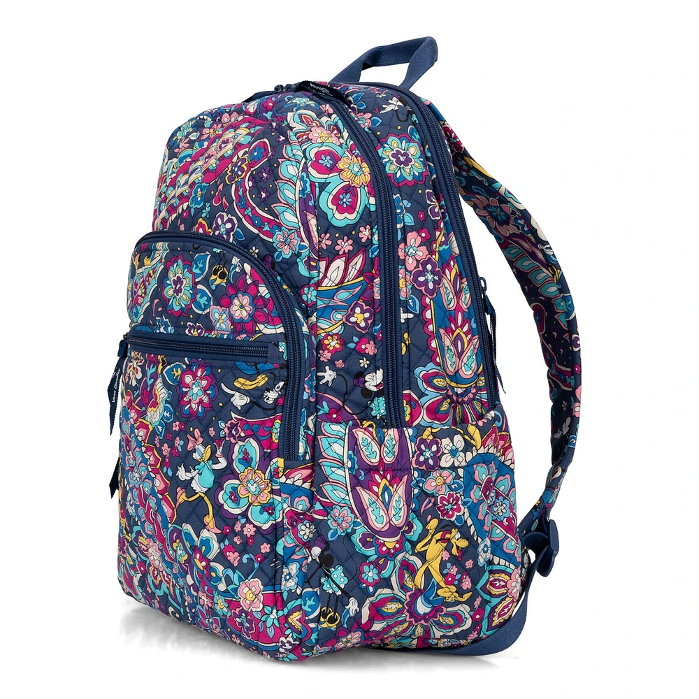 Sac à dos Campus Vera Bradley à motif cachemire