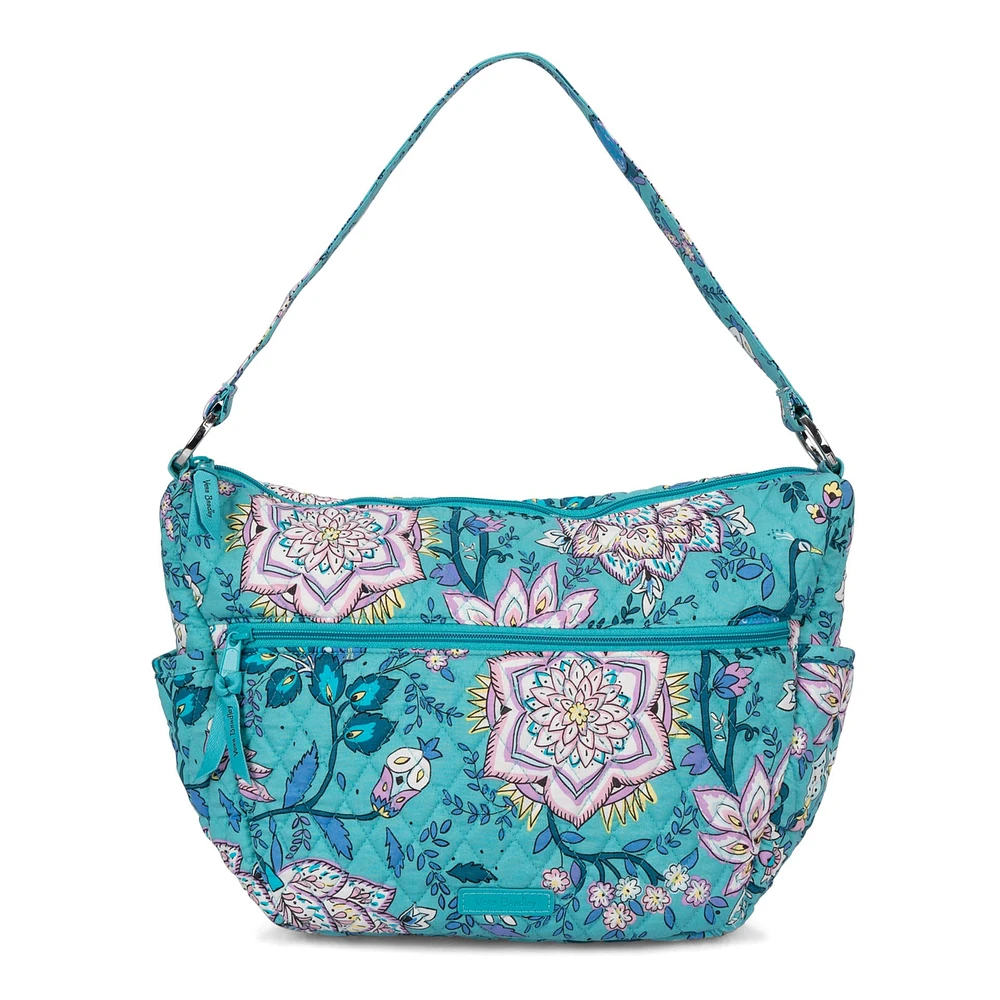 Sac à bandoulière convertible Go Ahead de Vera Bradley Peacock Garden