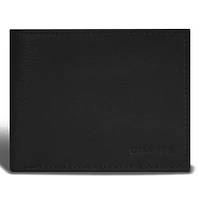 Onyx / Leather Bi-Fold Wallet