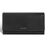 Gala / Leather Flap-Clutch Wallet