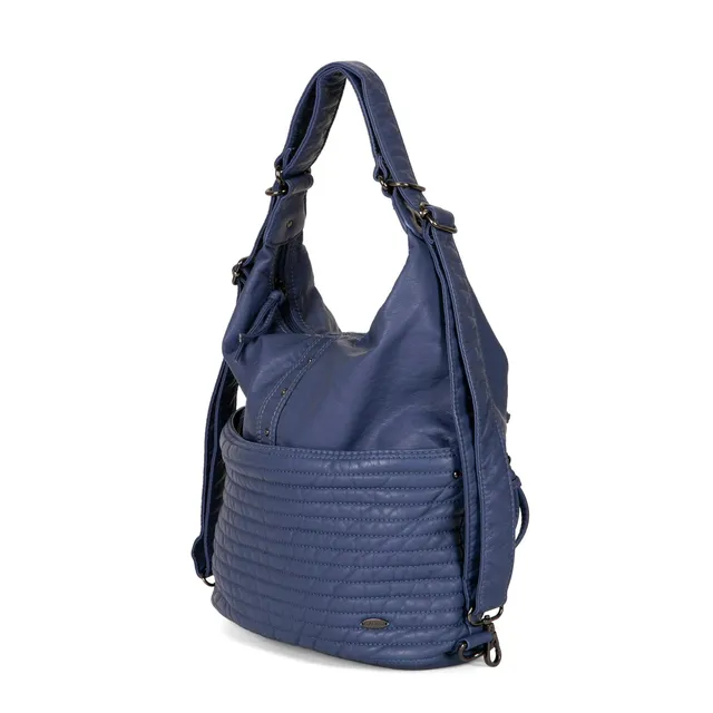 Gabbi Ruched Hobo Handbag - Lake Blue Online Shopping - JW Pei