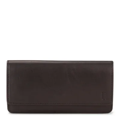 Kelly RFID Leather Large Flap Wallet