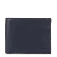 Leather Slim Fold RFID Wallet