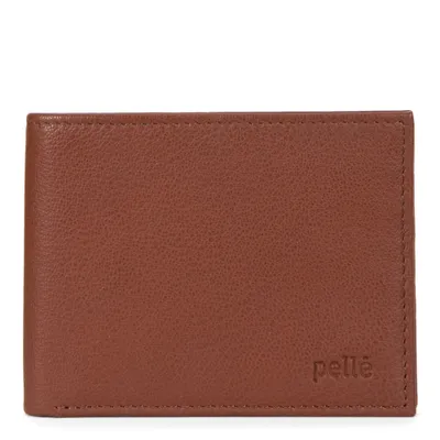 Portefeuille RFID Slim Fold en cuir