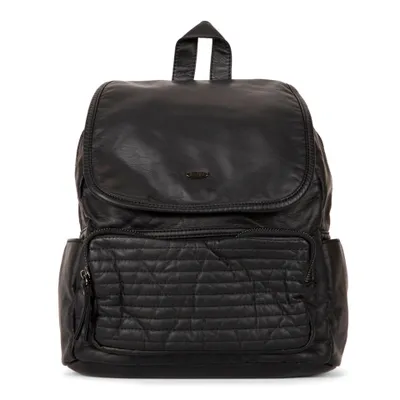 Quilted Flap Backpack