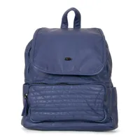 Quilted Flap Backpack