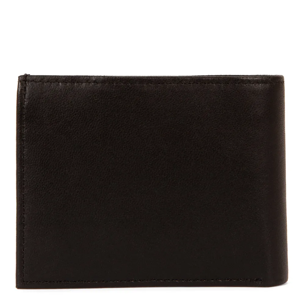 Leather RFID Double Center Wing Wallet
