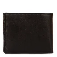 Leather RFID Flip-Up Wing Wallet