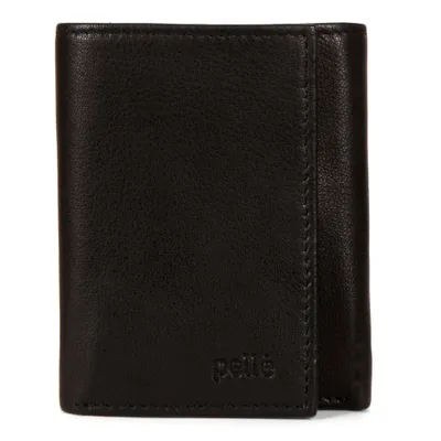 Leather Trifold RFID Wallet