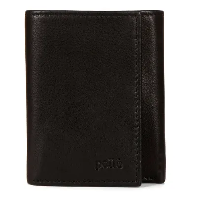 FINAL SALE Leather Trifold RFID Wallet