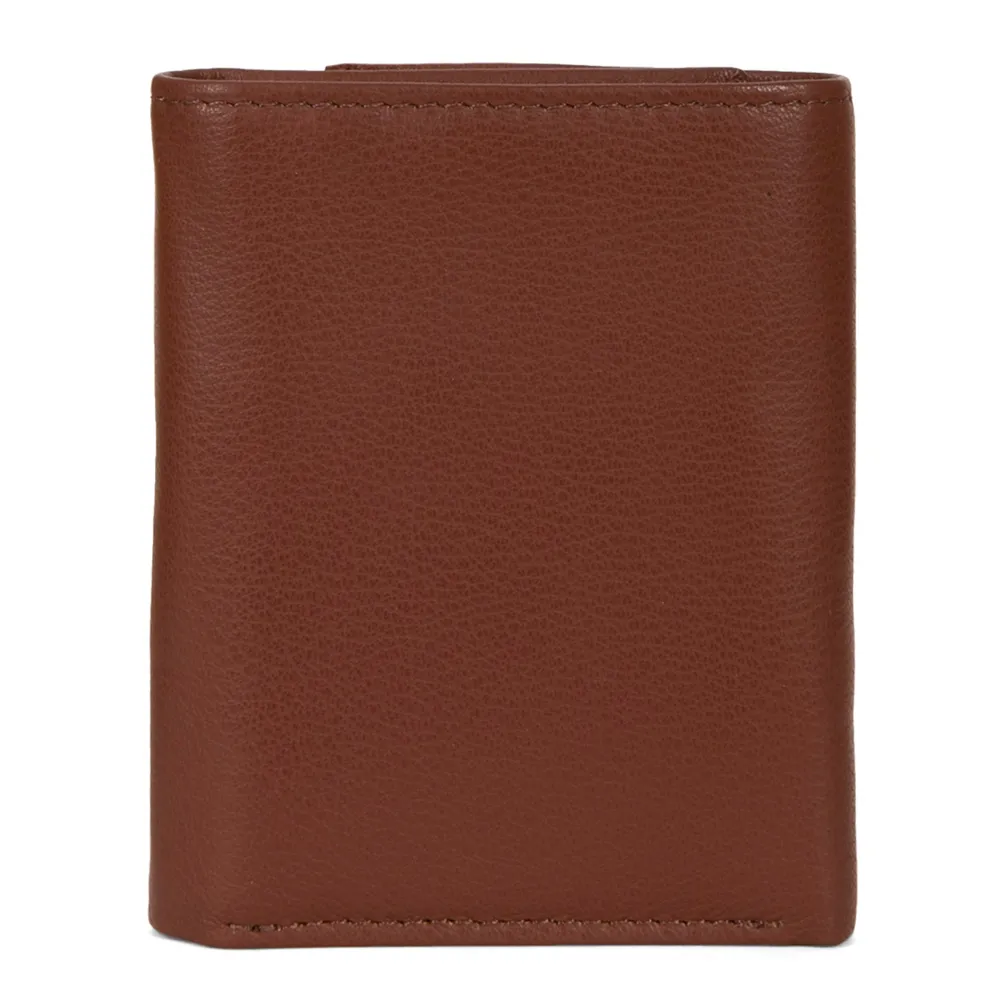 Leather Trifold RFID Wallet