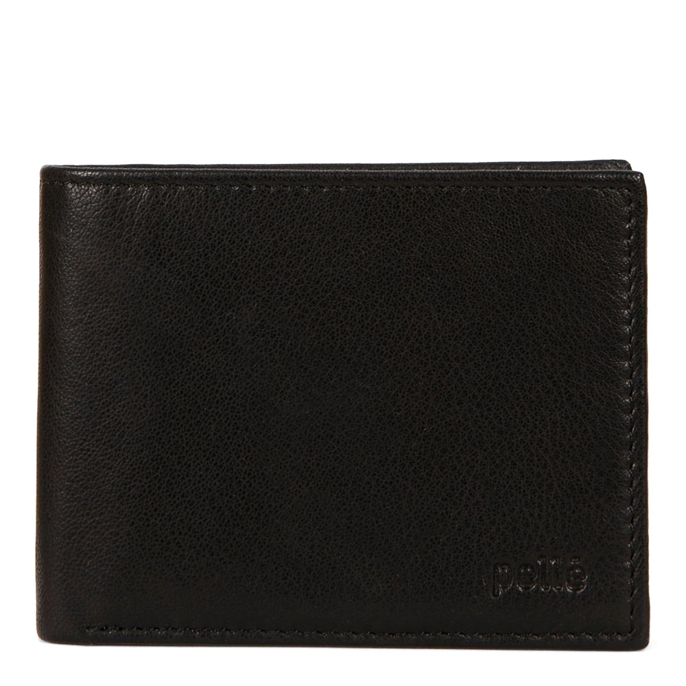 FINAL SALE Leather Flip up Wing RFID Wallet