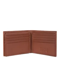 Leather Flip up Wing RFID Wallet