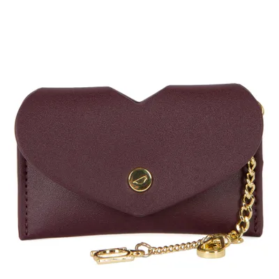 Poppy Card Case Keychain