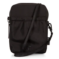 Basic Nylon RFID Travel Crossbody Pouch