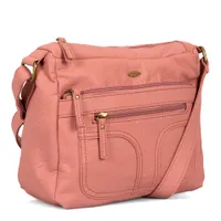 Pebbled E/W Crossbody Bag