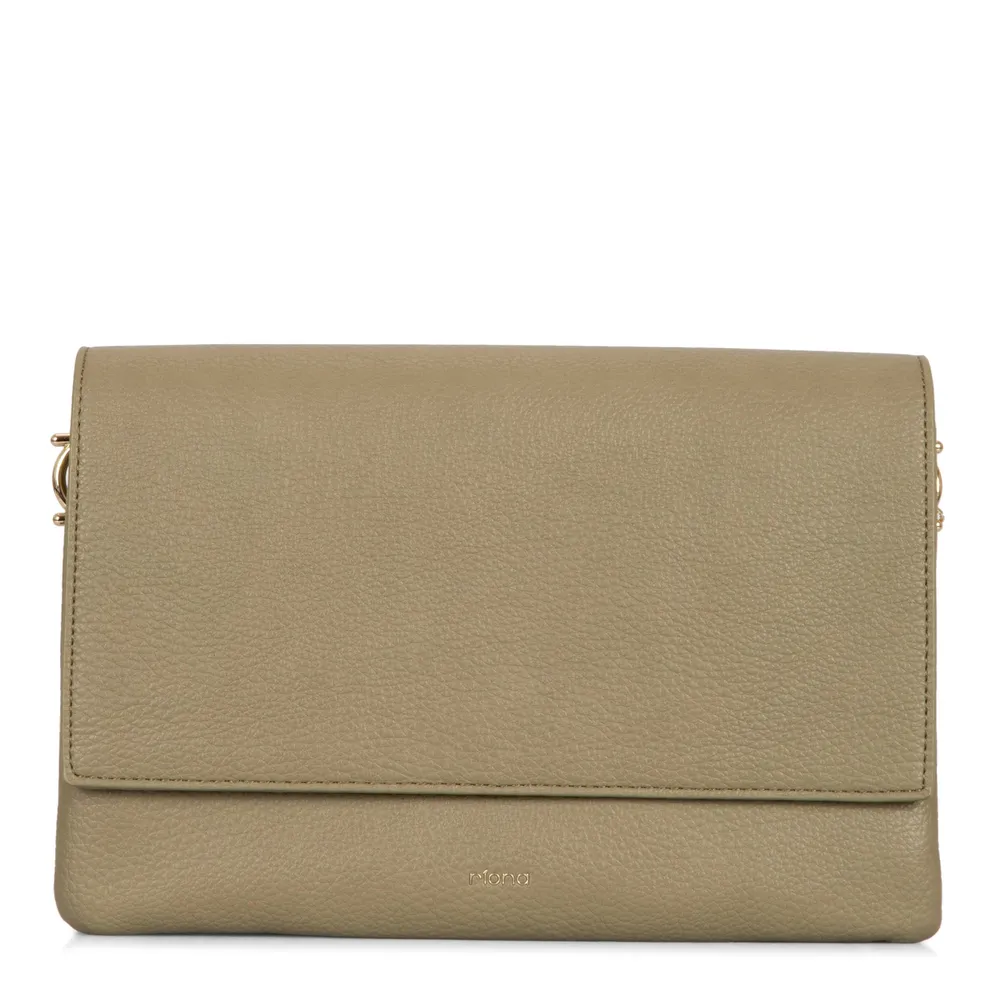 Brooklyn RFID Pebbled Crossbody Bag