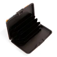 Abstract Floral Ground Aluminium RFID Card Holder