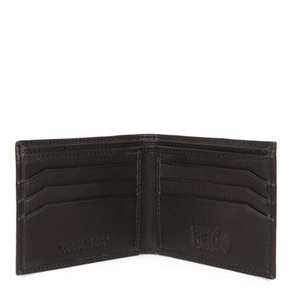 Leather Slim Fold RFID Wallet
