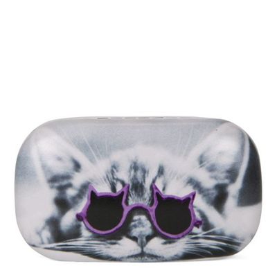 Snap Top Case Cat with Sunglasses