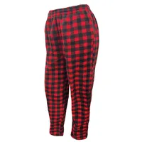 Plaid pyjama pant E-Red for women