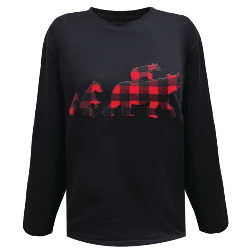 Black pyjama top E-Red for women