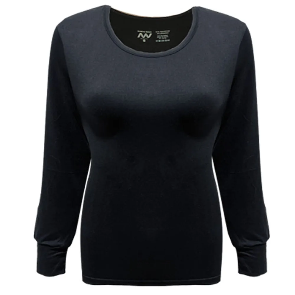 Black thermal top North Wave for women