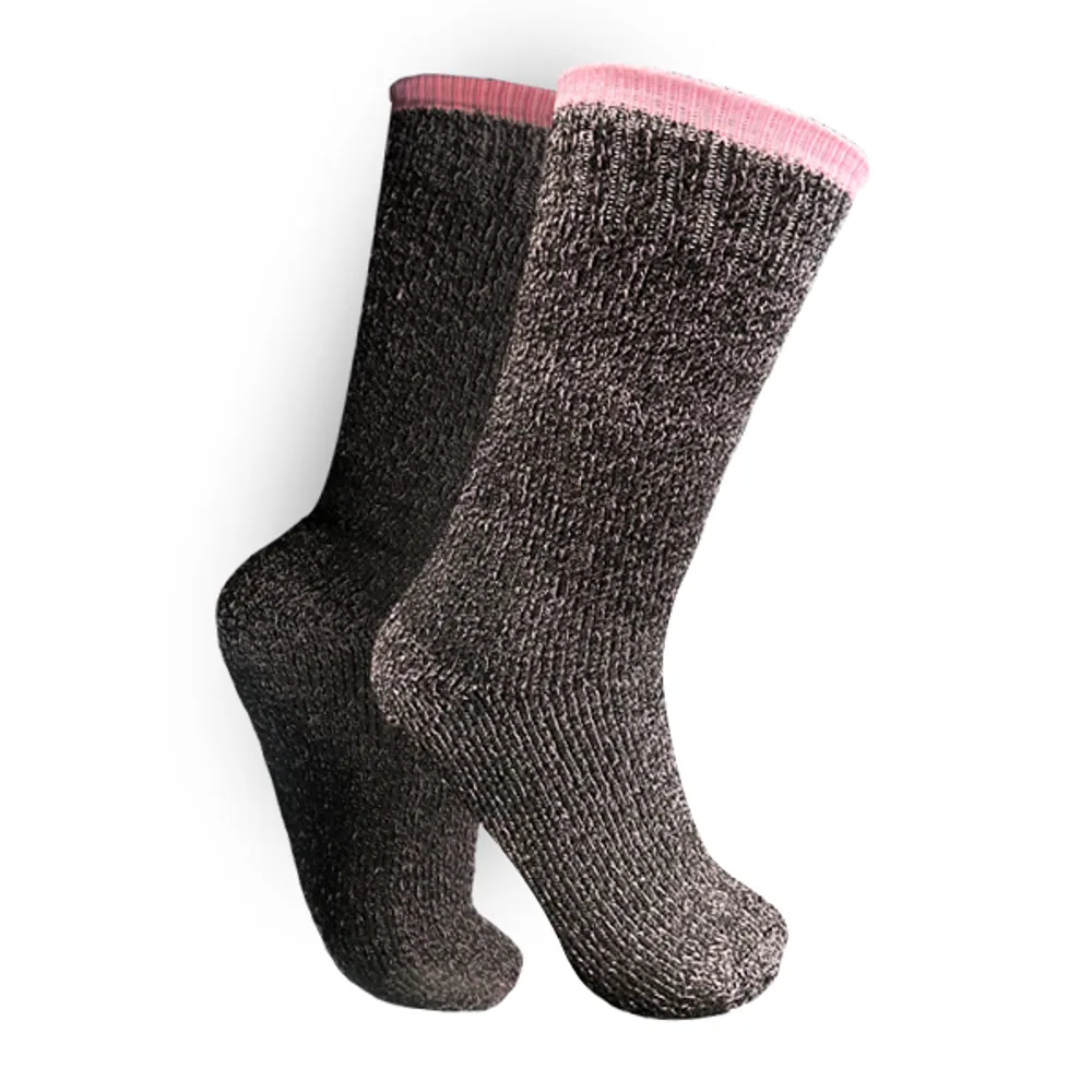 Black and pink socks for women